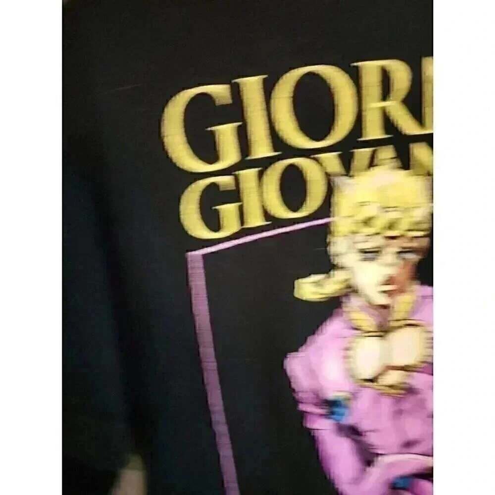 JoJo's Bizarre Adventure Giorno Giovanna t shirt anime tee sz S Ripple BBB - Picture 5 of 6